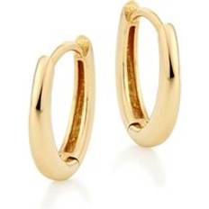 Beaverbrooks Women's 9ct Yellow Gold Hoop Earrings, 11mm