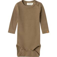 Lange ermer Bodyer Lil'Atelier NBMHALLI body, sepia tint