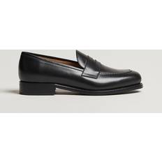 Oscar Jacobson Penny Loafers Black
