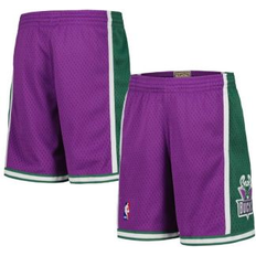 Purple Swimwear Children's Clothing Mitchell & Ness Big Boys and Girls Purple Milwaukee Bucks Hardwood Classics Swingman Shorts Purple