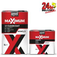 Car Primers & Base Coat Paints U-Pol Maximum 2K HS Clearcoat Lacquer Kit 7.5 L