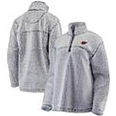 G-III 4Her by Carl Banks Women's G-iii 4Her by Carl Banks Gray Arizona Cardinals Sherpa Quarter-Zip Pullover Jacket Gray