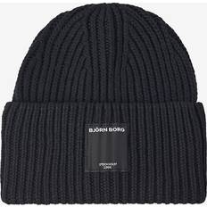 Björn Borg Nainen Asusteet Björn Borg Centre Knit Beanie - Musta