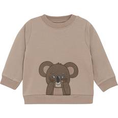 3-6M Sweatshirts Barnkläder Minymo Tröja Taupe Gray