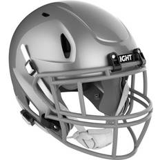 Football Light Helmets LS2 Composite Varsity Football Helmet Silver, Football Equipment