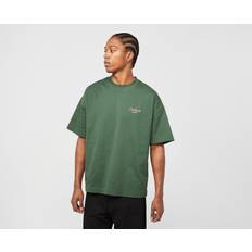 Green - Unisex T-shirts Carhartt WIP Men's Relaxed Fit Signature Script T-Shirt Green 40/Regular