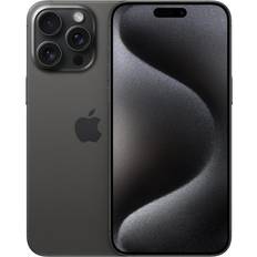 Apple Wi-Fi 6E (802.11ax) Mobiltelefoner Apple iPhone 15 Pro, 1TB Black Titanium