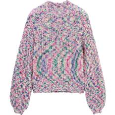 Mehrfarbig Pullover Desigual Mehrfarbiger Pullover MATERIAL FINISHES