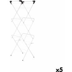 Kipit Vertical Folding Clothes Line - White/Black