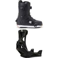 DC Control Step On Snowboard Boots 2025 Package Mens in White 9/S Nylon