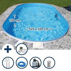 Formentera Exclusive Poolsæt Med Stålvægge