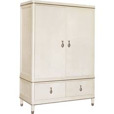 Chest of Drawers Armoire With Storage 66.0 H x 44.0 W x 20.0 D Brown/Gray/White Chest of Drawer