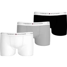 Tommy Hilfiger 3-Pack Logo Waistband Trunks BLACK/ANT SILVER/WHITE 10-12yrs