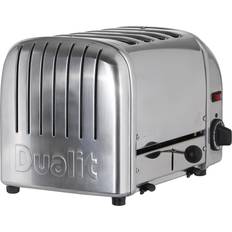 Dualit Toasters Dualit 4 Slice Vario Toaster Polished Stainless Steel Adjustable Width Slots