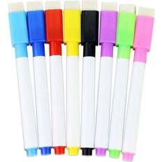 Otego Whiteboard Pennor Med Sudd 8-Pack