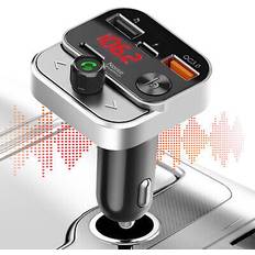 Swissten Fm Transmitter Bluetooth Car With Dual USB Music Charge
