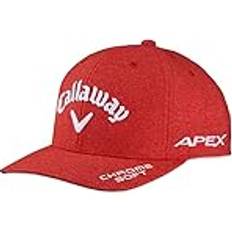 Clothing Callaway Herren TA Performance Pro Tour 23 Cap, Rot meliert, Einheitsgröße