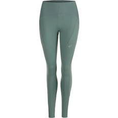 Asics Road Winter High Waist Lauftight Damen - Salbei