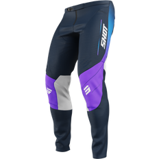Shot Apex Youth MX Trousers - Blue Junior
