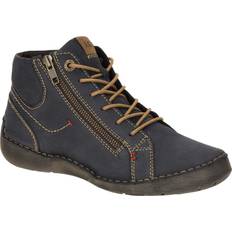 Josef Seibel Støvler Josef Seibel Stiefelette Blau Flacher Absatz für Damen