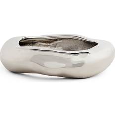 Alexis Bittar Wide Molten Bangle Large silver One