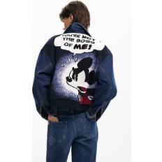 Desigual Jackets Desigual Mickey-Denimjacke BLUE