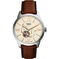Fossil Analog Automatik mit Leder Armband ME3266