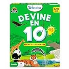Skillmatics Guess in 10 Planet of Animals kortspel, present i 6 år, ett väldigt roligt spel att leka med familj eller resor