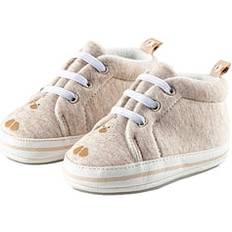 Läderimitation Lära-gå-skor Barnskor Sterntaler Unisex babysko Edda, beige, EU, Beige