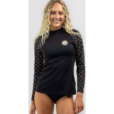 Rip Curl Rash Guards & Base Layers Rip Curl Women's Pacific Dreams Long Sleeve Upf Rash Guard in Black