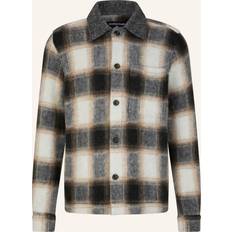 Flanell Oberbekleidung Strellson Herren Overshirt grau