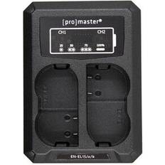 Dual USB Charger Nikon EN-EL15