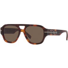 Fendi Sunglasses Fendi Man Sunglass FE40130I - Tortoise Blonde Brown