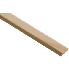 Pine D-Shape Moulding 34 x 8 x 2400 mm Natural