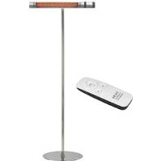 Shadow II 1.5Kw Ulg Medium Stainless Steel Patio Heater w/ Stand - Silver