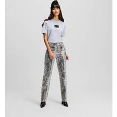 Karl Lagerfeld Bukser Karl Lagerfeld KARL LAGERFELD JEANS Bukser 'Snake' grå sort
