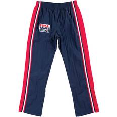 Mitchell & Ness Trousers & Shorts Mitchell & Ness Team Pants USA Authentic Warm Up Bleu