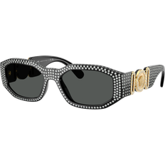 Versace Men Sunglasses Versace Man Sunglass VE4361 Biggie - Black/Dark Grey