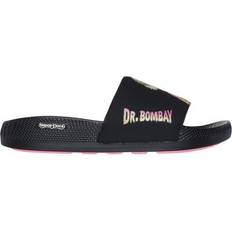 Skechers Men Slides Skechers Men's Snoop Dogg: Low Slider Bombay Slide Sandals 13.0 Black Synthetic