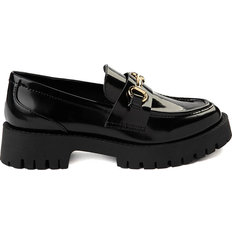 Shoes Madden Girl Womens Harlow Platform Loafer Black