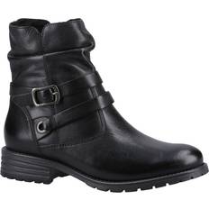 Zipper Ankle Boots Hush Puppies 'Piper' Ankle Boots Black