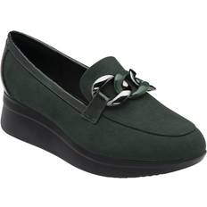 Green - Women Loafers Lotus Women's Georgette Womens Wedge Loafers Green