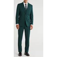 Green - Men Suits Braveman Classic Fit 3-Piece Suit in Hunter Green 46Regular 46Regular