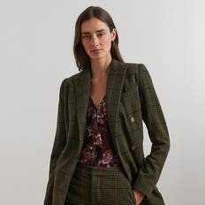 Ralph Lauren Women Blazers Ralph Lauren Ryen Check Double Breasted Jacket