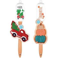 Silicon Cookie Cutters R&M International Pumpkin And Truck Spatula Set Cookie Cutter