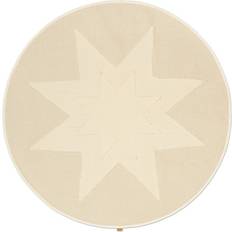 Ferm LIVING Mattor ferm LIVING Vela Star Julgransmatta Naturlig Natur, Beige, Brun