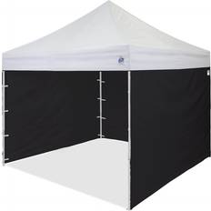 Black Pavilion Side Walls E-Z UP 10' Duralon Canopy Sidewall Set of 4 10' x 10' Black