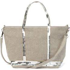 Lino Borse Vanessa Bruno Borsa tote XS in lino e paillettes