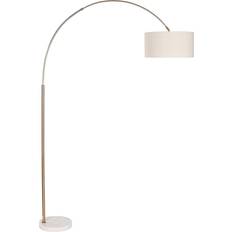 Home ESPRIT White Beige Golden 126 x 40 x 193 cm Floor Lamp