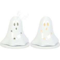 Ceramic Interior Details Something Different Ceramic Ghost Tealight Incense SD5531 Candle Holder